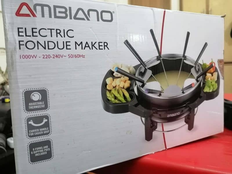 Ambiano Electric Noddle / Soap / Foundue Cooker, Imported 3