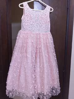 pink maxi for 6 to 7 yrs 0