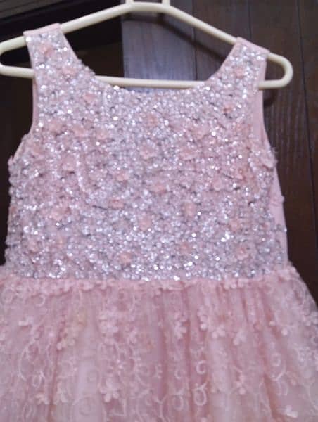 pink maxi for 6 to 7 yrs 1