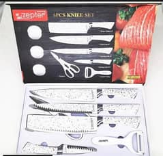 6 pcs knife set