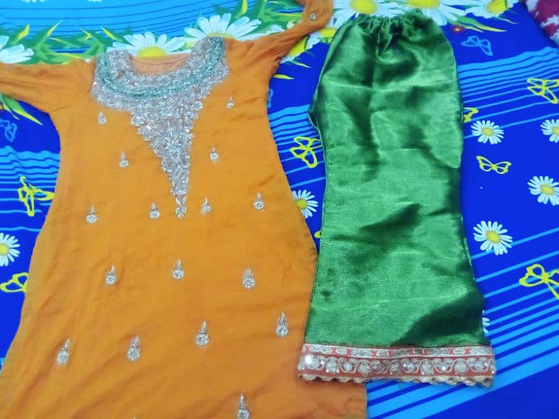 beautiful embrodery dress stiched for sale 1