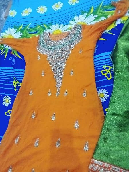 beautiful embrodery dress stiched for sale 2
