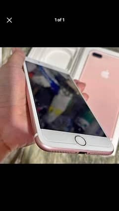 iPhone 7 Plus 128gb all ok 10by10 pta approved 100BH AL PACK ROSE GOLD