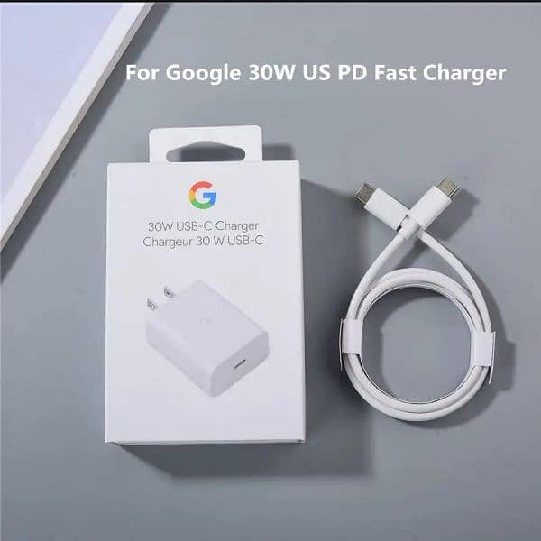 Google Pixel Original Charger 6 7 8 Pro A 2 3 4 5 a 5G axl 4XL 30w 4