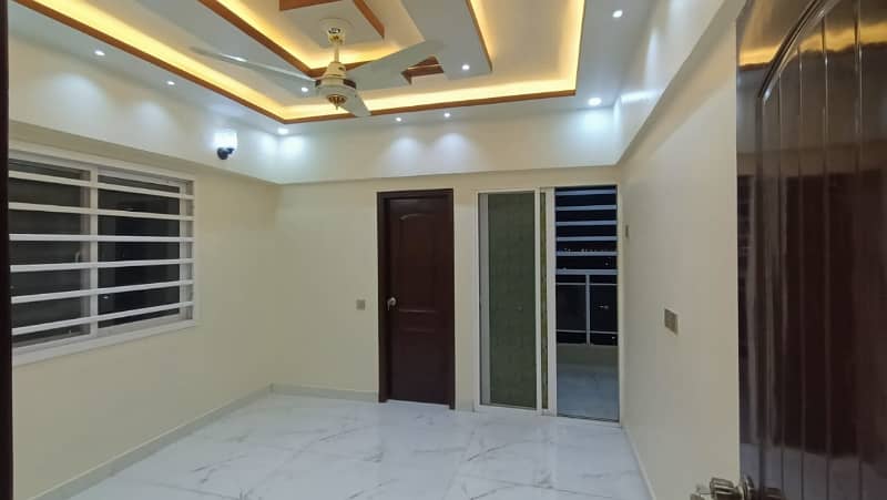 2 BED DRAWING DINNING BRAND NEW FLAT FOR SALE IN JAUHAR BLOCK 7 ISRA TOWER 12