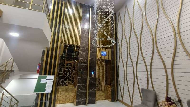 2 BED DRAWING DINNING BRAND NEW FLAT FOR SALE IN JAUHAR BLOCK 7 ISRA TOWER 26