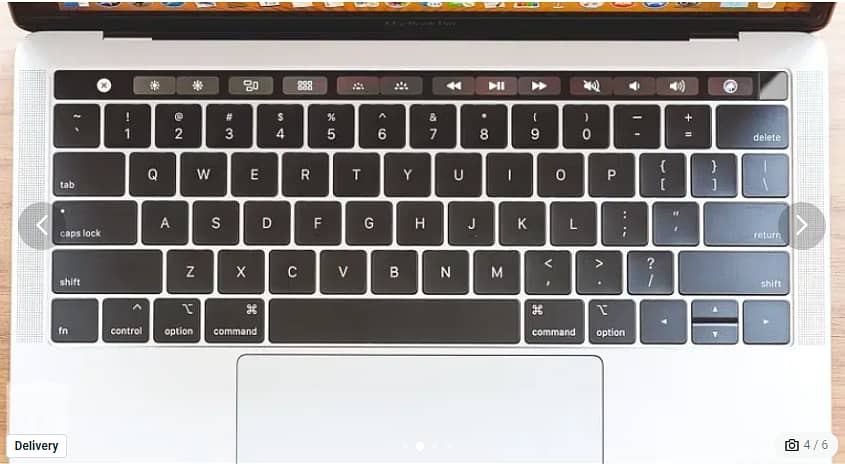 Apple MacBook Pro With Touch Bar - 8th Gen Ci5 QuadCore 08GB 256 2