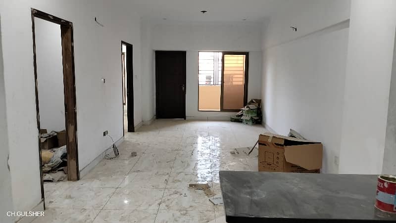 4 BED DRAWING DINNING BRAND NEW WEST OPEN FLAT FOR RENT IN JAUHAR 20