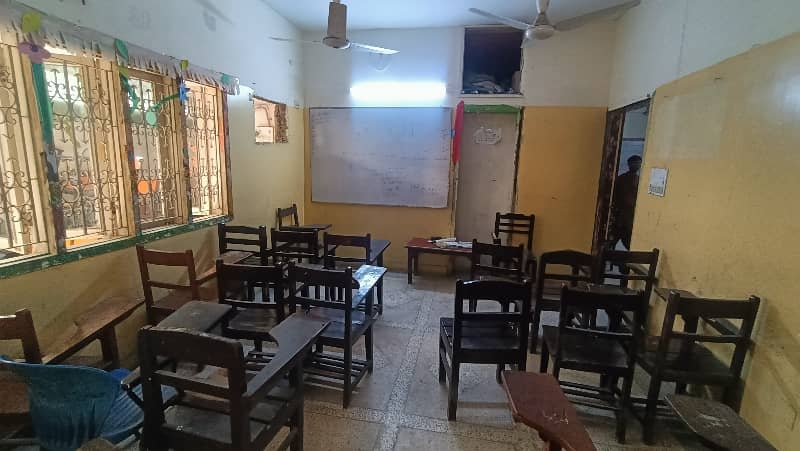 500 Square Yard Running School Available For Sale in Gulshan e iqbal. 27