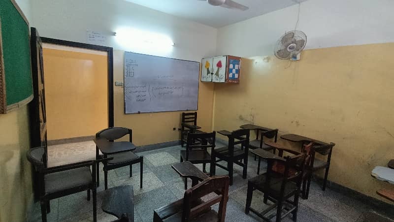 500 Square Yard Running School Available For Sale in Gulshan e iqbal. 31
