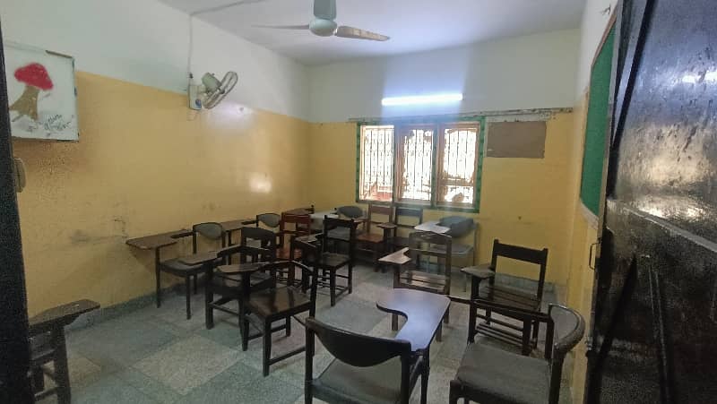 500 Square Yard Running School Available For Sale in Gulshan e iqbal. 32