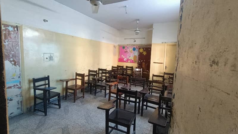 500 Square Yard Running School Available For Sale in Gulshan e iqbal. 33
