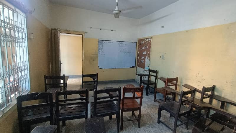 500 Square Yard Running School Available For Sale in Gulshan e iqbal. 34