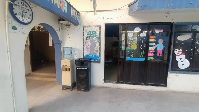 500 Square Yard Running School Available For Sale in Gulshan e iqbal. 40