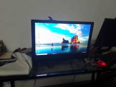 24 inch led tv and  60hz monitor