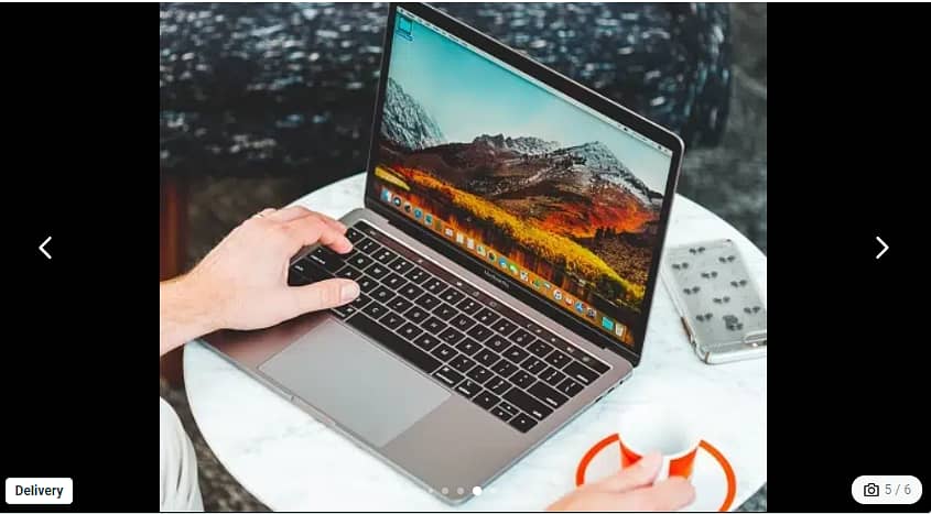 Apple MacBook Pro With Touch Bar  2018- 8th Gen Ci5 QuadCore 08GB 256 3
