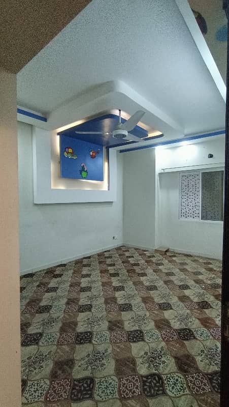 3 bed DD Flat Available For Sale in Gulistan e jauhar 14