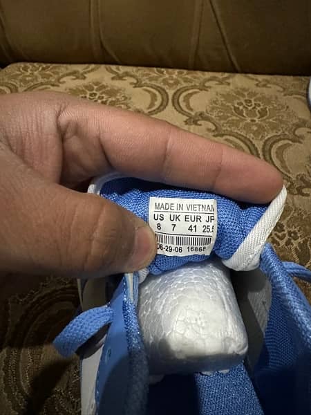 Nike Air Jordan  light blue 100% original 1