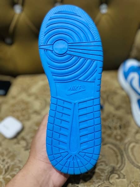 Nike Air Jordan  light blue 100% original 5