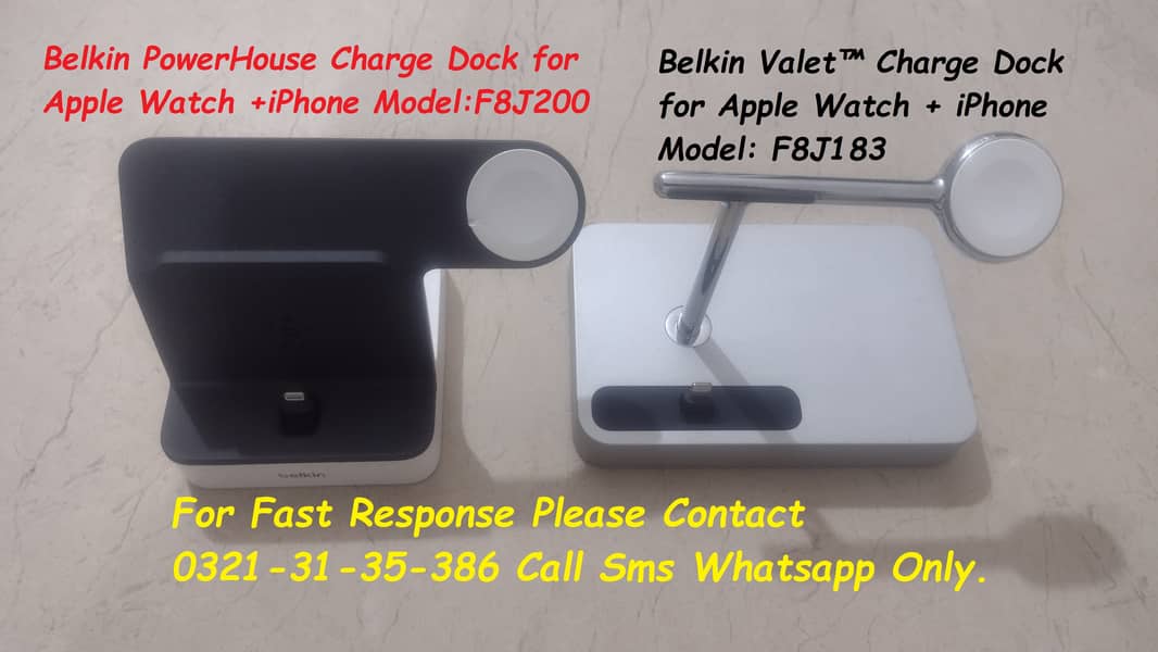 belkin charge dock for apple watch + iPhone 2