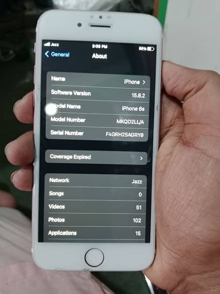 iPhone 6S Pta provide 64gb 0