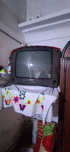 fully ok good condition tv 21 inch. . oregnal tv