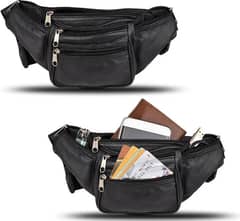unisex Multipurpose leather waistband Travel Bag