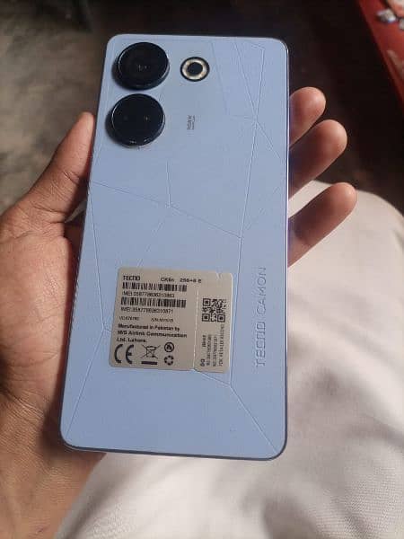 Tecno Camon 20,16Ram, 256GBmemory urgently sale 0