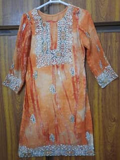 3 Piece Block Print Suit  SMALL SIZE (Brand New)
