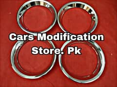 12,13,14 inch crome steel rings for all car stapni rims 0