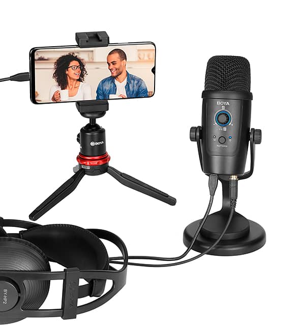 BOYA USB Microphone FOR ASMR Gaming Podcast Live Streaming BY-PM500 3