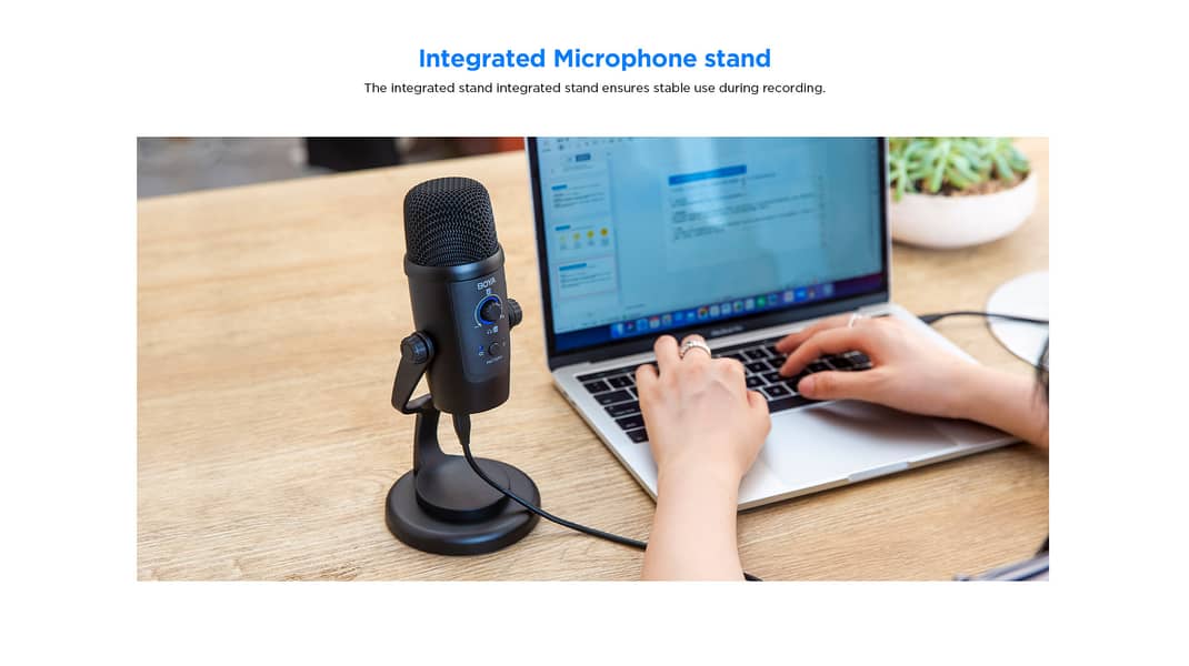 BOYA USB Microphone FOR ASMR Gaming Podcast Live Streaming BY-PM500 4