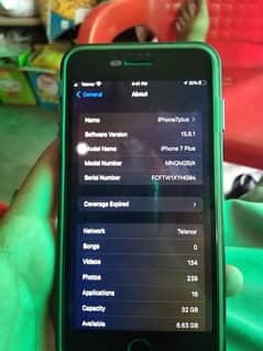 I phone 7 plus pta Approved 32gb