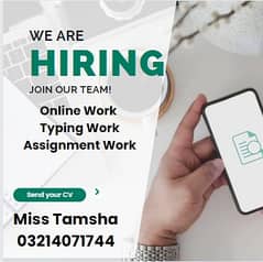 Job for Males, Females, Students (Part time, Full time Home Based Job