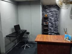 Fully furnished Office Space is available for evening shift