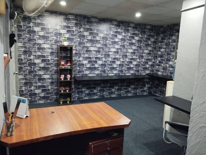 Fully furnished Office Space is available for evening shift 1