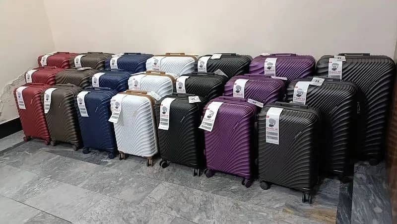 travel bags/luggage bag/fiber suitcase/unbreakable suitcase 10