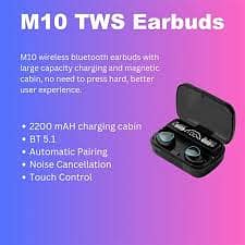 TWS M10 Earbuds 4