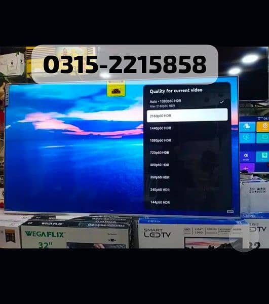 NEW ARRIVAL 65"75 INCHES SMART LED TV UHD 2024 1