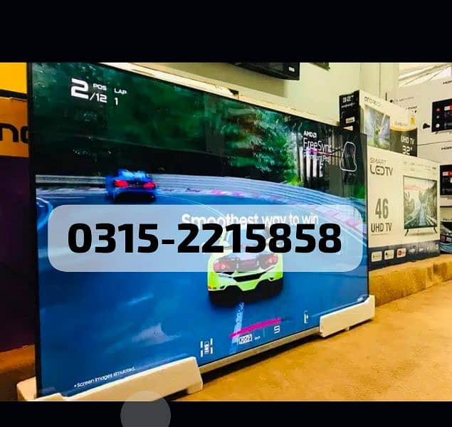 NEW ARRIVAL 65"75 INCHES SMART LED TV UHD 2024 2
