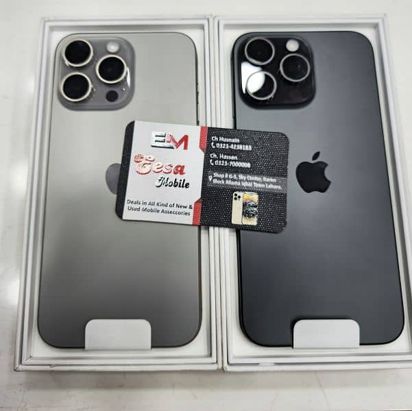 Iphone 15 pro max non active jv box pack 1