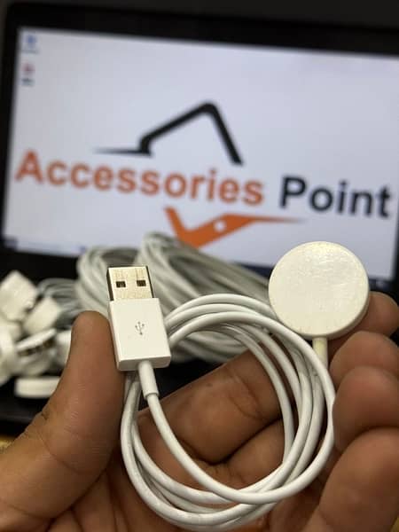 Apple watch charger usp port and C-type cable charger available 1