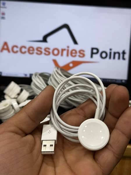 Apple watch charger usp port and C-type cable charger available 2