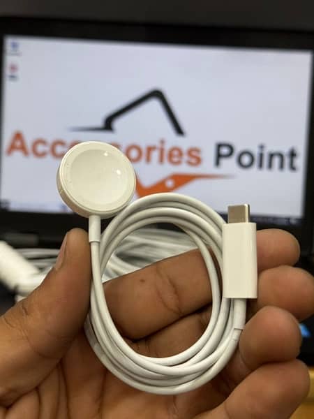 Apple watch charger usp port and C-type cable charger available 5