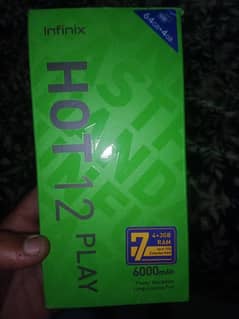 Infinix hot 12 play with complete saman