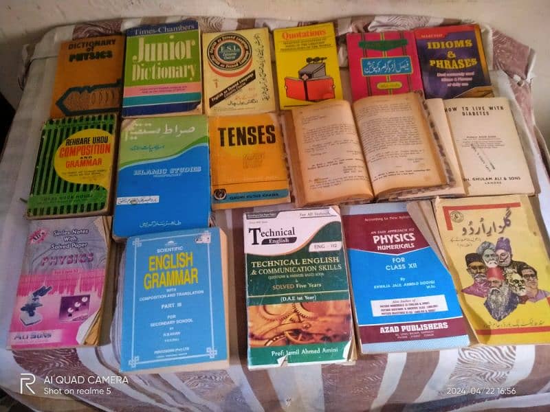 Collection of different  books 0