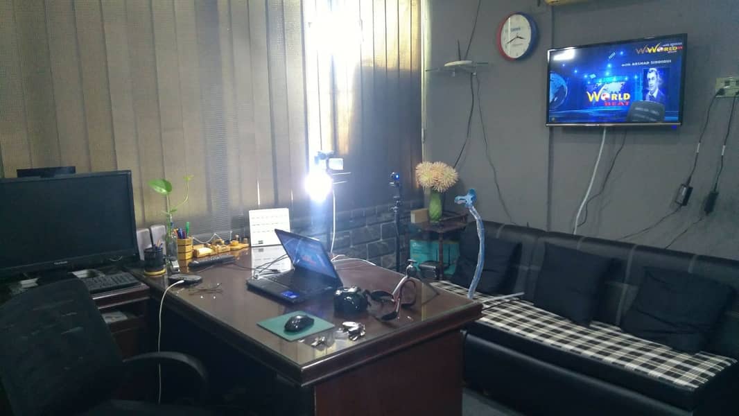 Fully furnished Office Space is available for evening shift 11