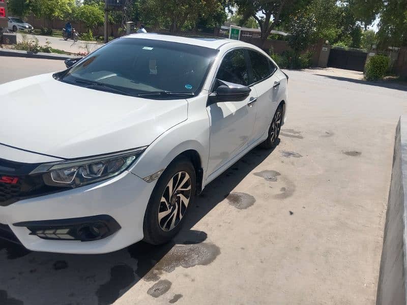 modified civic UG 2018 with turbo grill and bumper for sale 2