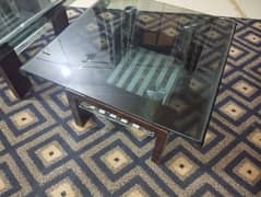 Square Center Glass Table 0