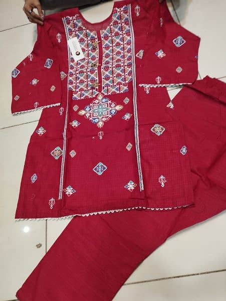 embroidered 2 pc & 3 pc 2